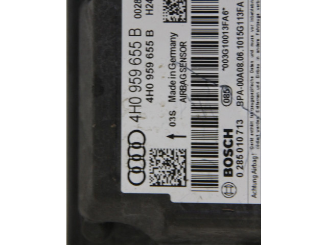 Блок подушек безопасности 4H0959655B, 4H0959655B   Audi A8 S8 D4 4H