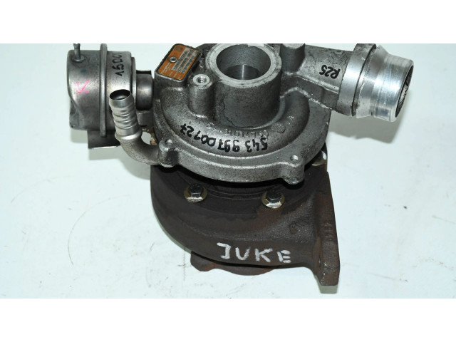  Турбина Nissan Juke I F15  54399700127   для двигателя K9KB410      
