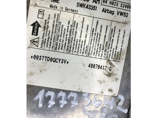Блок подушек безопасности 6Q0909605AH, 5WK43351   Volkswagen Caddy