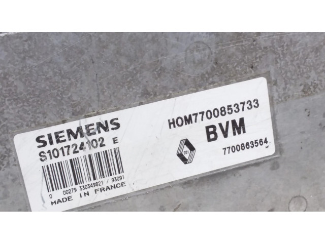 Řídící jednotka 7700853733, 7700863564   Renault Safrane 1998