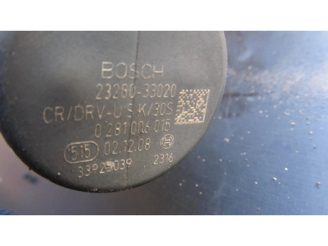 Vstřikovací lišta 0445214177, 1077800531   Toyota Urban Cruiser (XP110)  pro naftový motor 1.4 1ND 