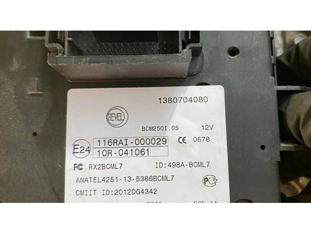 Řídící jednotka 9691761080, S180129101L   Citroen Jumper 2014