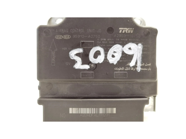 Блок подушек безопасности 95910A2750, A295910750   KIA Ceed