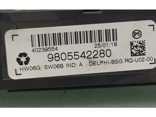 Блок управления 9805542280   Citroen C-Elysée