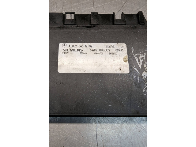 Блок управления коробкой передач A0325451232, 5WP20005CV   Mercedes-Benz C W203