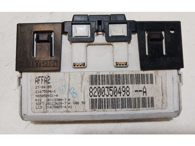 Дисплей    8200350498-A   Renault Megane II