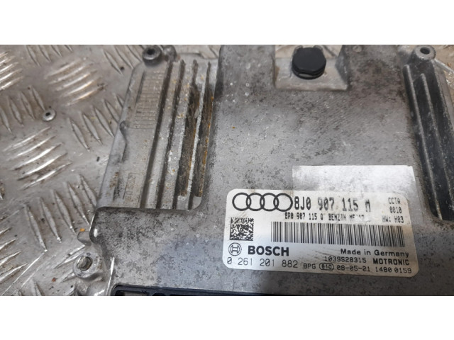 Блок управления двигателя 8J0907115M, 8P0907115Q   Audi TT TTS Mk2