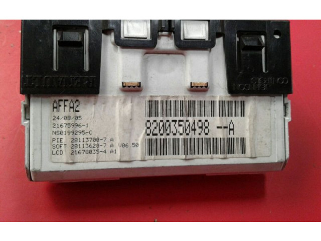 Дисплей    8200350498   Renault Megane II