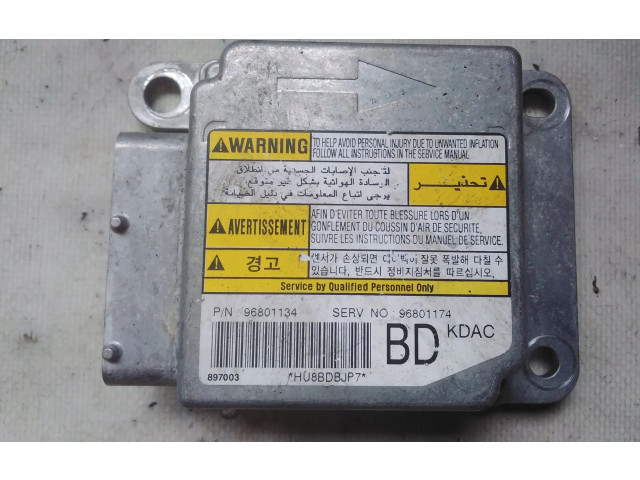 Блок подушек безопасности 96801174   Chevrolet Matiz