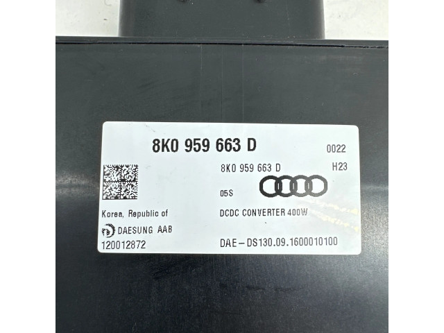 Блок управления 8K0959663D, 120012872   Audi A6 S6 C7 4G