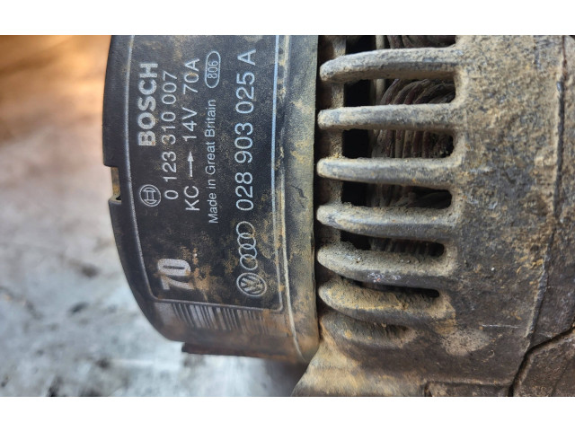 Генератор 0123310007, 028903025A   Audi 80 90 S2 B4      