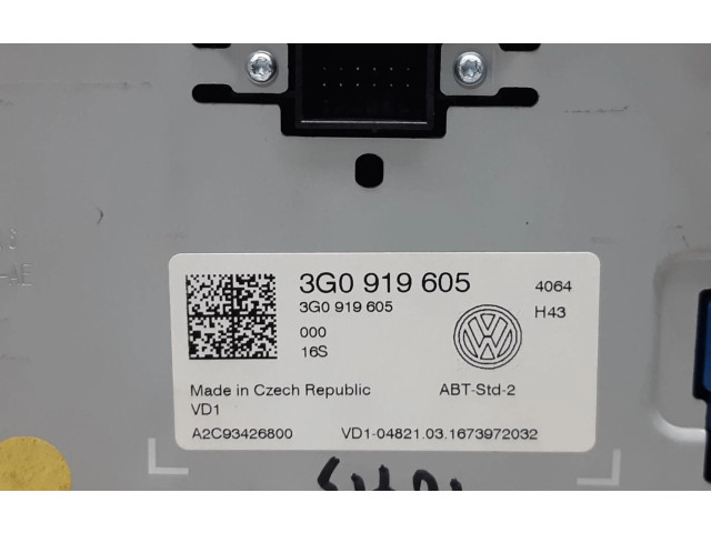 Дисплей    3G0919605   Volkswagen PASSAT