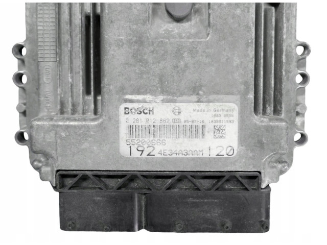 Řídící jednotka 55200666, 0281012862   Fiat Stilo 2005