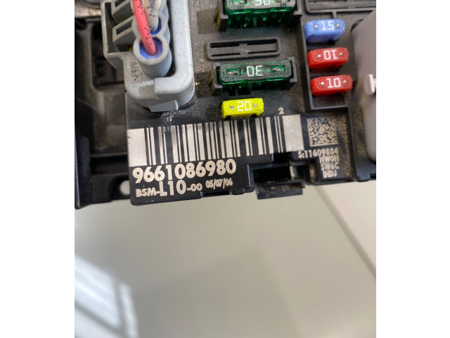 Блок комфорта 9661086980, 650244801   Peugeot 207   