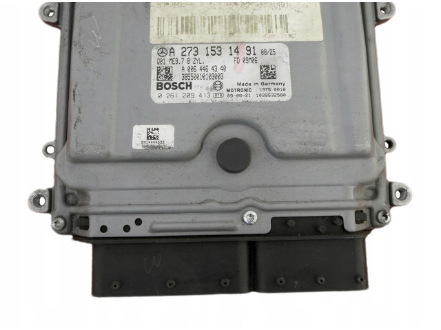 Řídící jednotka A2731531491, 0261209413   Mercedes-Benz ML AMG W164 2007