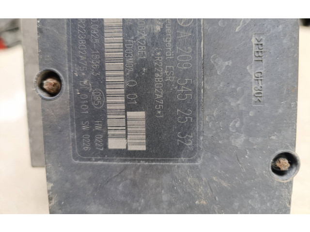 Jednotka ABS A2095452532   Mercedes-Benz C W203 2001