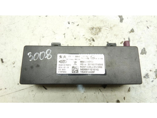 Antenos valdymo blokas