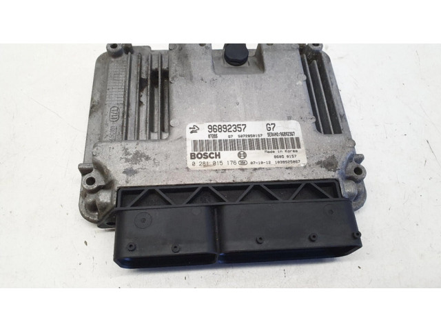 Řídící jednotka 0281015176, 96892357   Chevrolet Captiva 2009