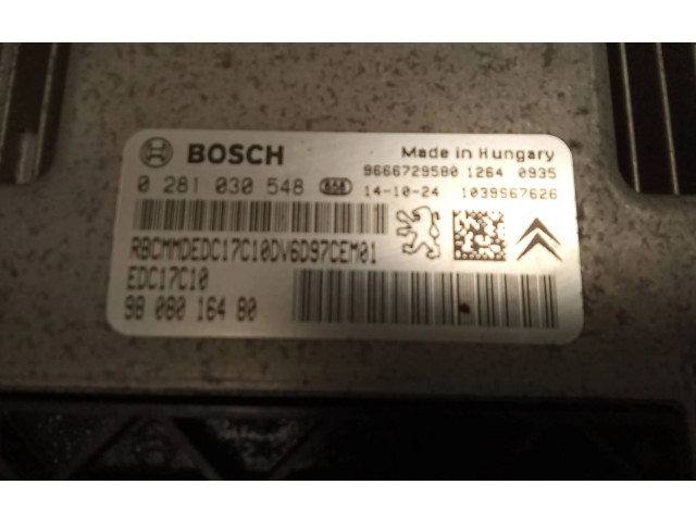 Řídící jednotka 9666729580, 9808016480   Peugeot 308 2017