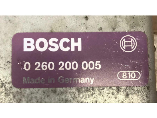 Řídící jednotka 0260200005   BMW 3 E30 1983