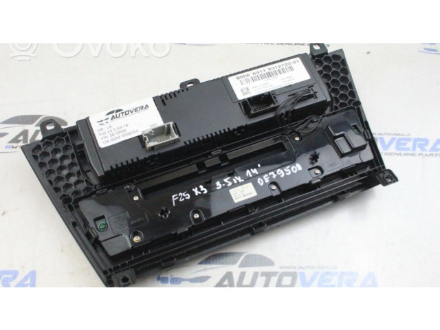 Блок управления климат-контролем 9208592   BMW X3 F25