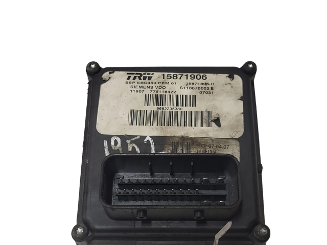 Jednotka ABS 9662235380, 15871906   Citroen C6 2008