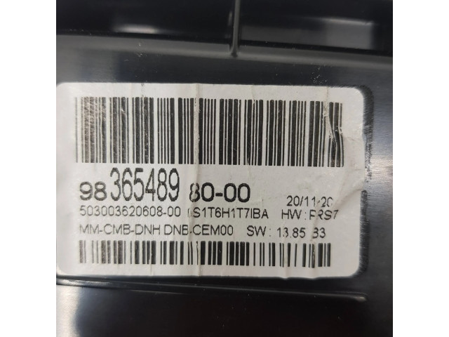 Přístrojová deska  Peugeot 508 II 2020 9836548980, 503003620608  