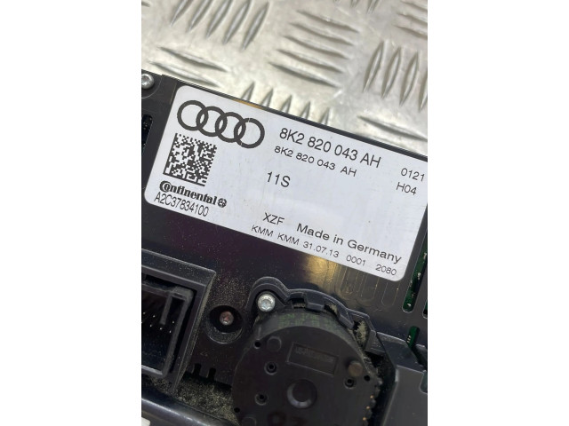 Блок управления кондиционера воздуха / климата/ печки (в салоне) 8K2820043AH   Audi Q5 SQ5
