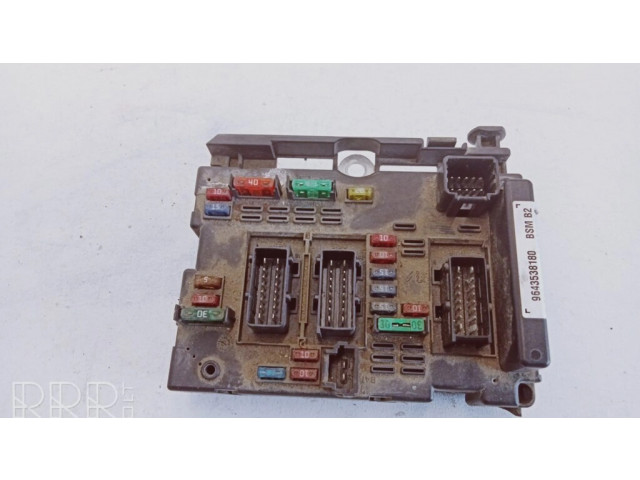 Pojistková skříňka Řídící jednotka BSM 9643538180, 12722872   Peugeot 307 2002