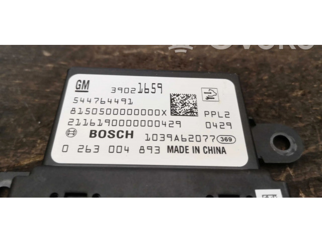 Блок управления 39021659, 0263004893   Opel Mokka