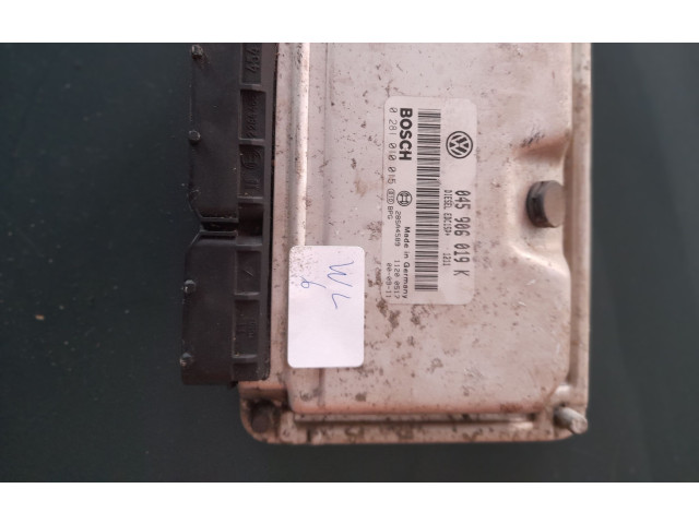 Блок управления двигателя 045906019K, 0281010015   Volkswagen Lupo