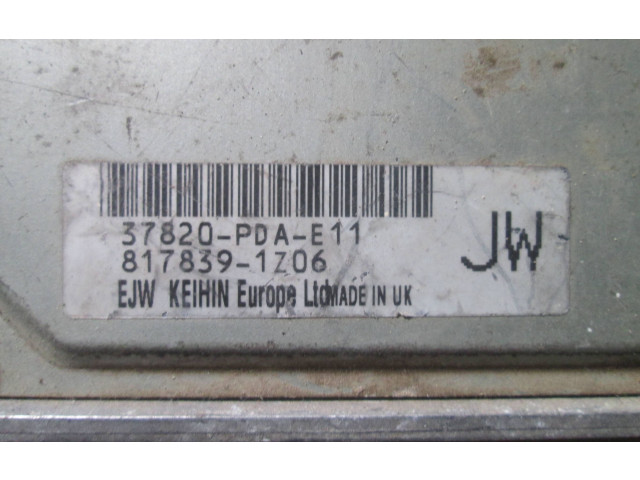 Řídící jednotka 37820PDAE11, 8178391Z06   Honda Accord 1999