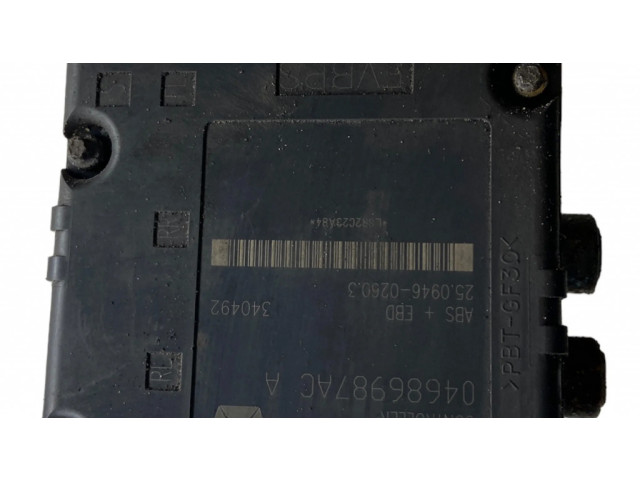 Jednotka ABS 04686987AC, 25094602603   Chrysler Voyager 2001