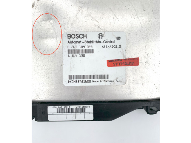 Блок управления АБС 0265109023, 1164130   BMW 5 E39
