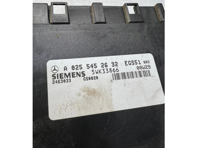 Блок управления коробкой передач A0255452632, 2463033   Mercedes-Benz C W203