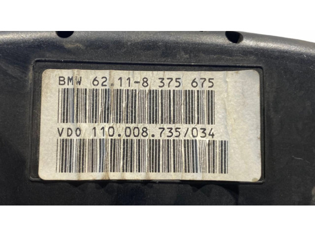 Přístrojová deska  BMW 5 E39 2001 8375675, 62118375675  