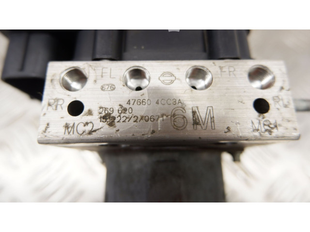Jednotka ABS 0265956165, 476604CC3A   Nissan X-Trail T32 2016
