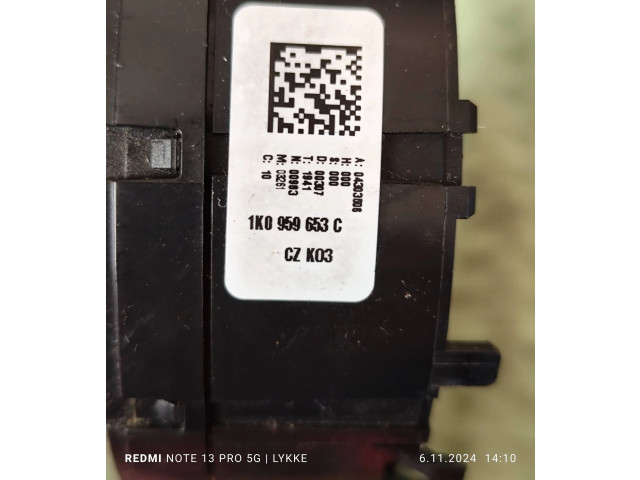 Подрулевой шлейф SRS 1K0959653C, CZK03   Volkswagen Golf Plus