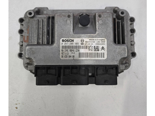 Řídící jednotka 9663990480, 0261208909   Peugeot 307 CC 2005