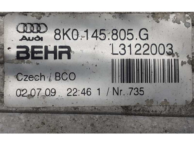 Интеркулер  8K0145805G, L3122003   Audi Q5 SQ5 