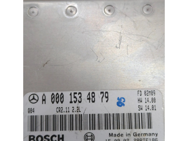 Řídící jednotka 0281010847, A0001534879   Mercedes-Benz E W210 2002