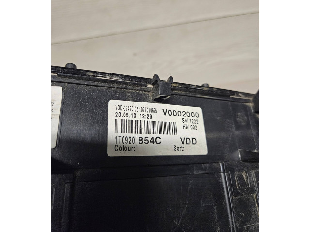 Панель приборов 1T0920854C, V0002000   Volkswagen Caddy       