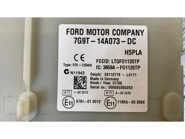 Блок предохранителей 7G9T14A073DC, 28110779   Ford Mondeo MK IV    