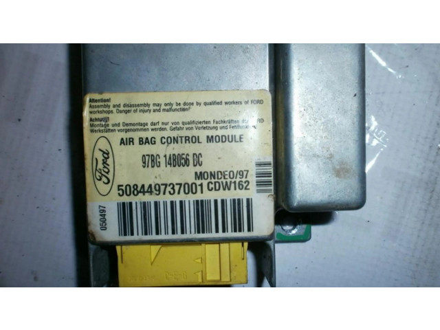 Блок подушек безопасности 97BG14B056DC, CDW162   Ford Mondeo MK II