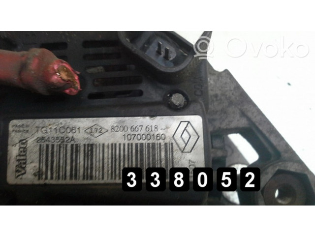 Генератор 8200667618   Renault Laguna II      