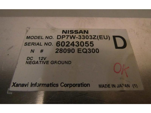 Дисплей    60243055   Nissan Navara