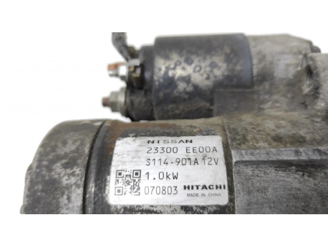 Стартер  23300EE00A, S114901A   Nissan Tiida C11