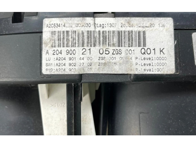 Панель приборов A2049002105   Mercedes-Benz CL C215       