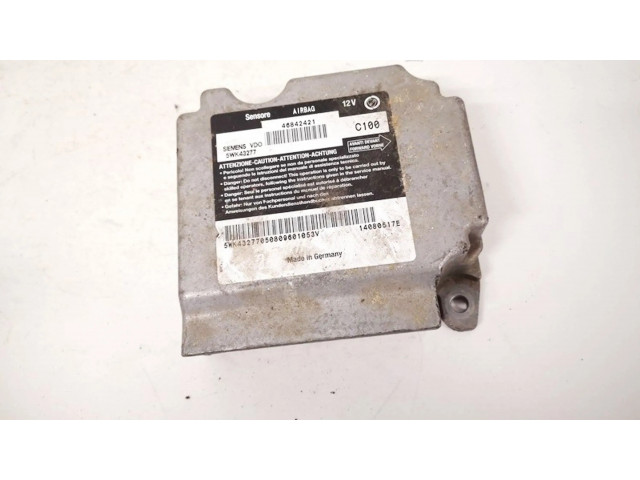 Блок подушек безопасности 46842421, 5wk43277   Alfa Romeo 147