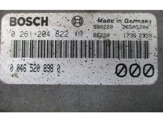 Řídící jednotka 00465208980, 00465208980   Fiat Uno 1998